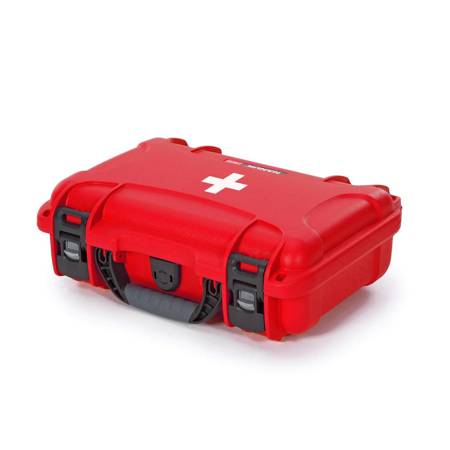Skrzynia transportowa Nanuk 909 czerwona - First Aid apteczka